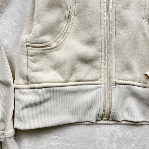 Lululemon Uba Hoodie *Reflective Polar Cream-Creamsicle Pop Sz 4 Special Edition - Picture 13 of 14